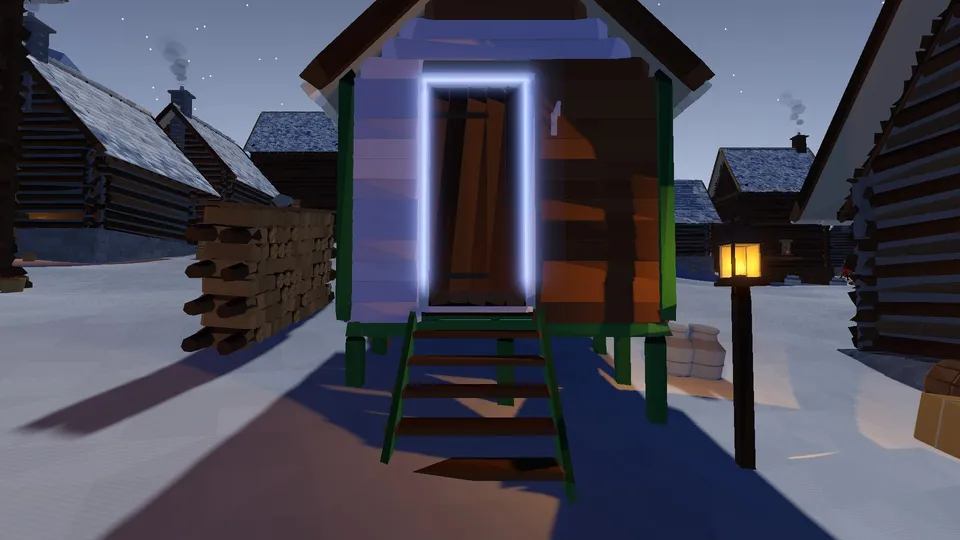 Winter Market: Door